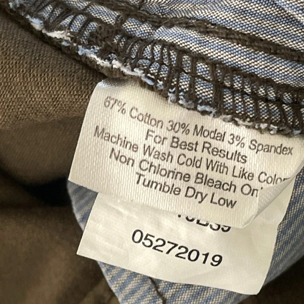 Peter Millar Ultimate Sateen Five Pocket Pants Mens 40 x 32.5 Brown